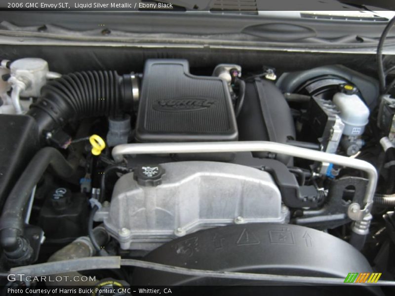 Liquid Silver Metallic / Ebony Black 2006 GMC Envoy SLT