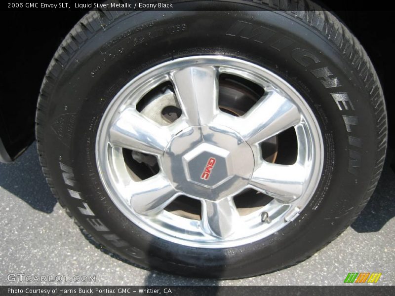 Liquid Silver Metallic / Ebony Black 2006 GMC Envoy SLT