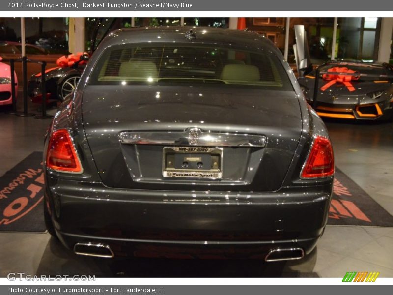 Darkest Tungston / Seashell/Navy Blue 2012 Rolls-Royce Ghost