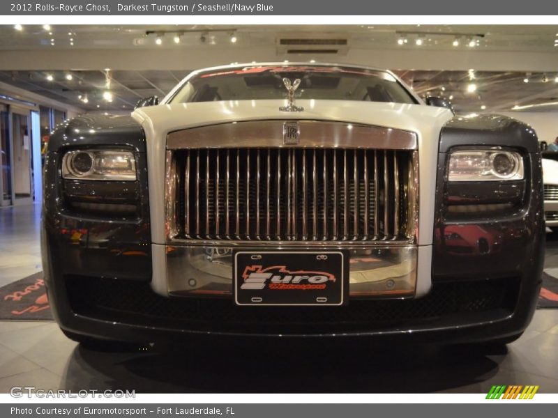 Darkest Tungston / Seashell/Navy Blue 2012 Rolls-Royce Ghost