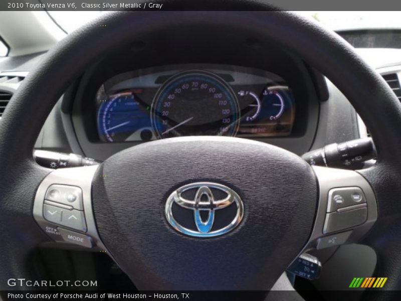 Classic Silver Metallic / Gray 2010 Toyota Venza V6