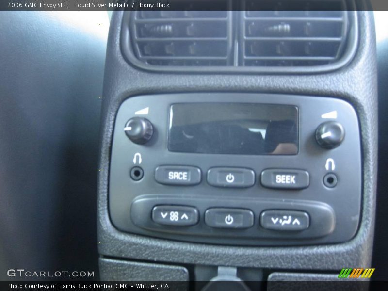 Liquid Silver Metallic / Ebony Black 2006 GMC Envoy SLT