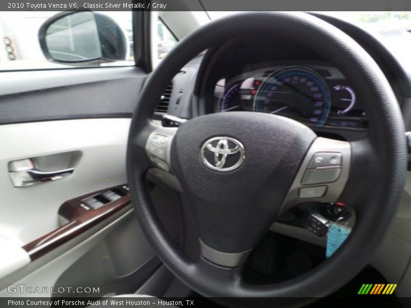 Classic Silver Metallic / Gray 2010 Toyota Venza V6