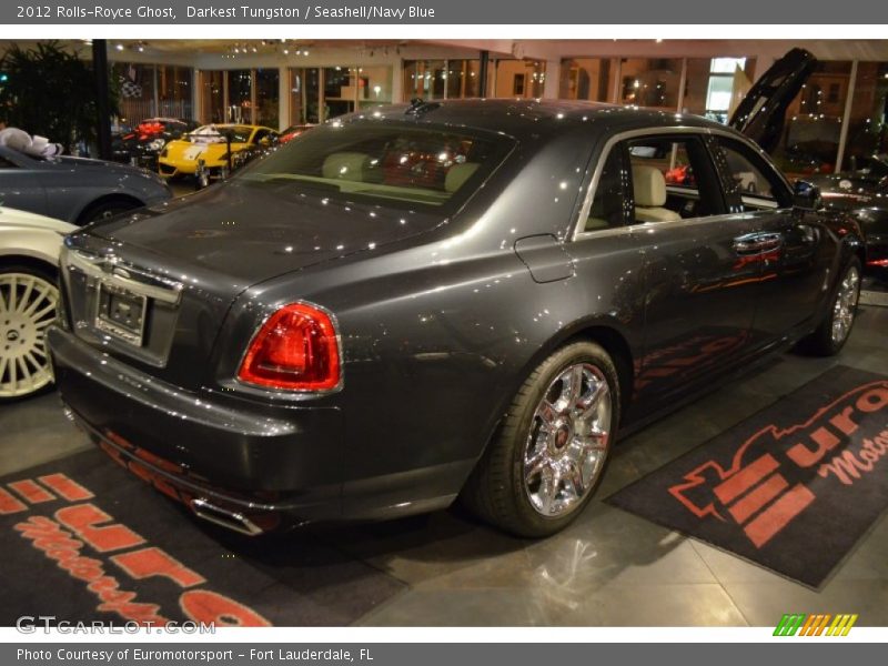 Darkest Tungston / Seashell/Navy Blue 2012 Rolls-Royce Ghost