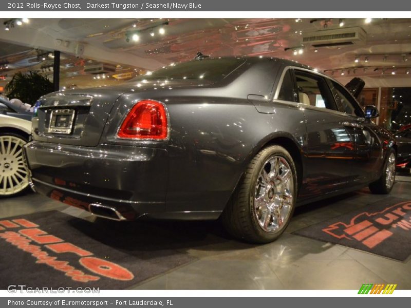 Darkest Tungston / Seashell/Navy Blue 2012 Rolls-Royce Ghost