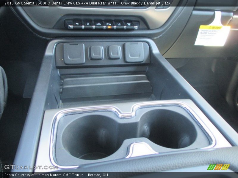 Onyx Black / Denali Jet Black 2015 GMC Sierra 3500HD Denali Crew Cab 4x4 Dual Rear Wheel