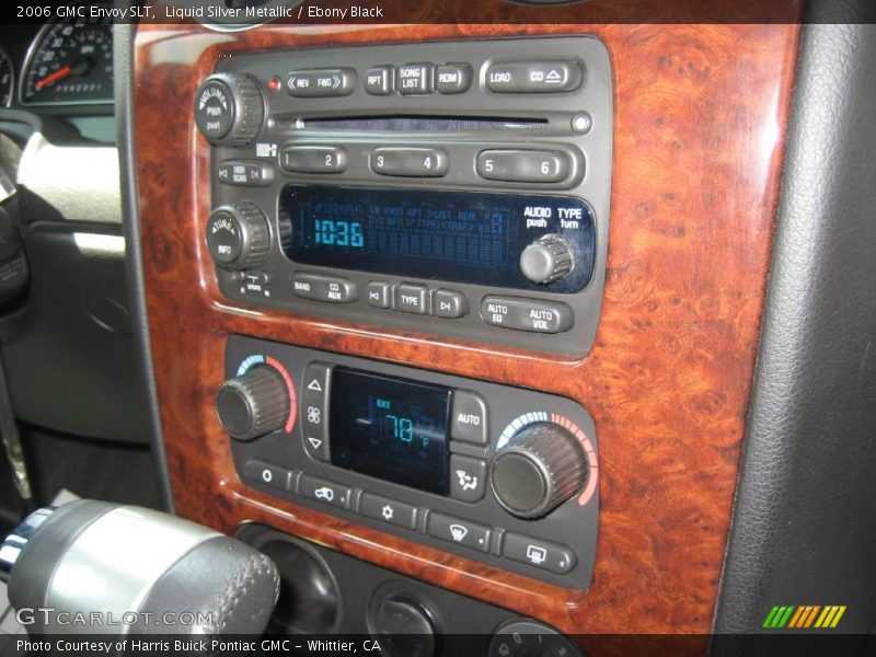 Liquid Silver Metallic / Ebony Black 2006 GMC Envoy SLT