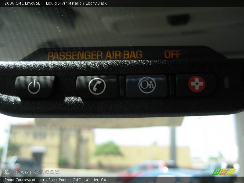 Liquid Silver Metallic / Ebony Black 2006 GMC Envoy SLT
