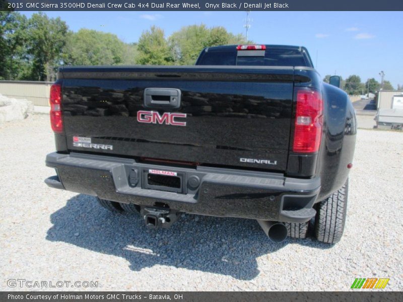 Onyx Black / Denali Jet Black 2015 GMC Sierra 3500HD Denali Crew Cab 4x4 Dual Rear Wheel