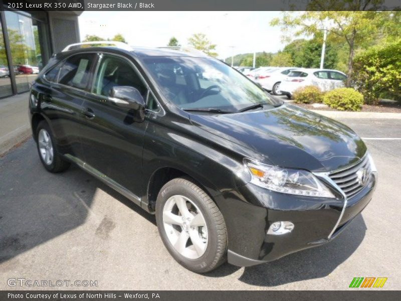 Stargazer Black / Black 2015 Lexus RX 350 AWD