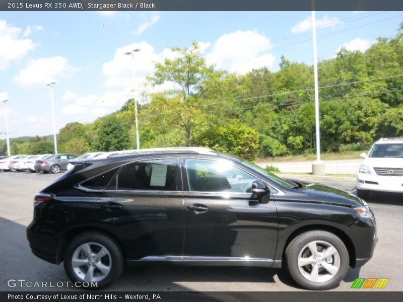 Stargazer Black / Black 2015 Lexus RX 350 AWD