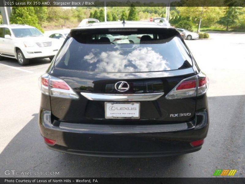 Stargazer Black / Black 2015 Lexus RX 350 AWD