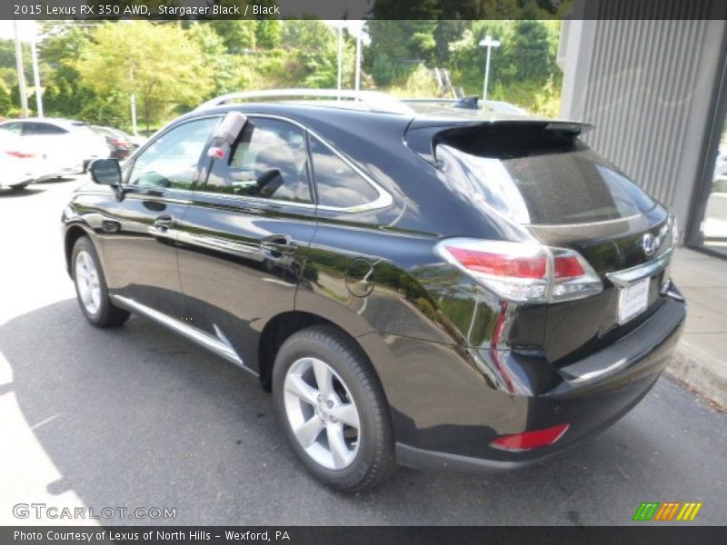 Stargazer Black / Black 2015 Lexus RX 350 AWD