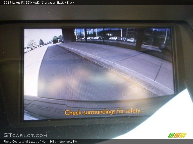 Stargazer Black / Black 2015 Lexus RX 350 AWD