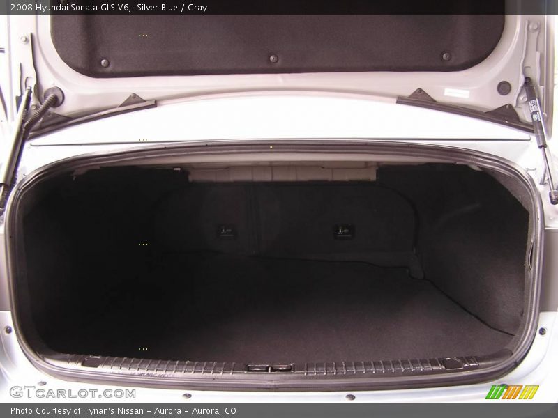 Silver Blue / Gray 2008 Hyundai Sonata GLS V6