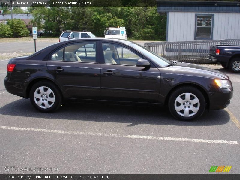 Cocoa Metallic / Camel 2009 Hyundai Sonata GLS