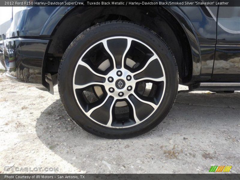 Tuxedo Black Metallic / Harley-Davidson Black/Smoked Silver 