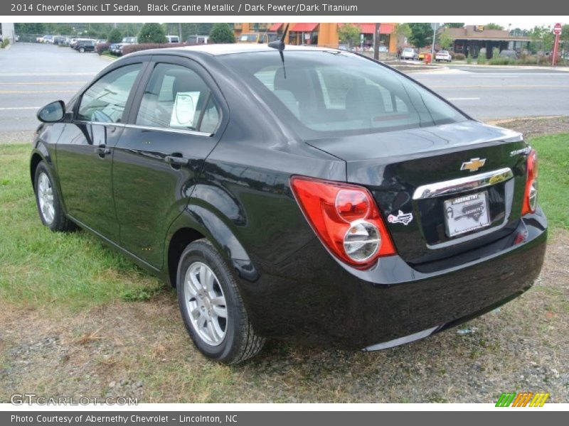 Black Granite Metallic / Dark Pewter/Dark Titanium 2014 Chevrolet Sonic LT Sedan