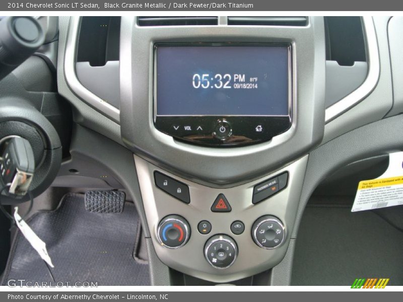Controls of 2014 Sonic LT Sedan