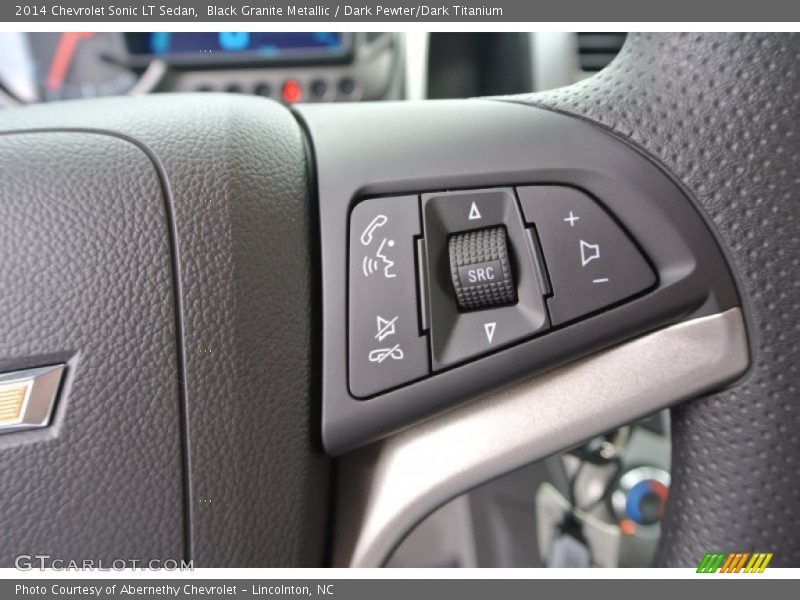 Controls of 2014 Sonic LT Sedan