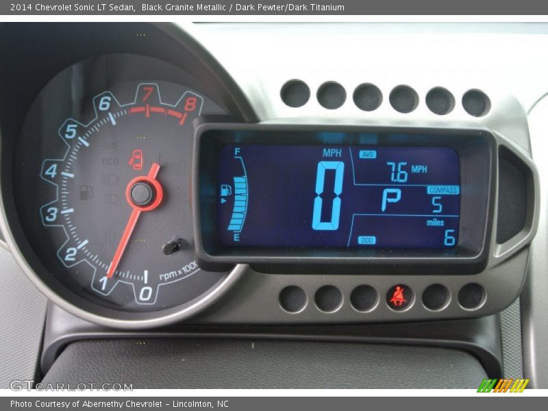  2014 Sonic LT Sedan LT Sedan Gauges