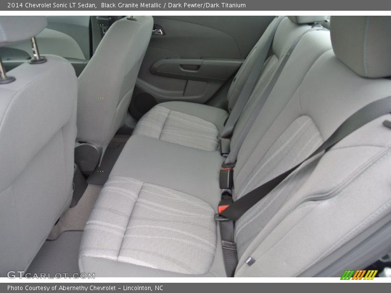 Rear Seat of 2014 Sonic LT Sedan
