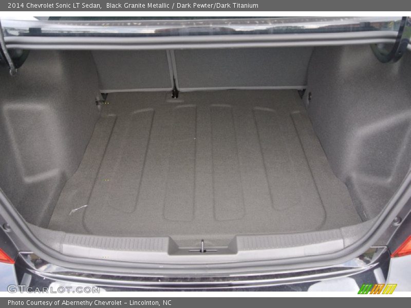  2014 Sonic LT Sedan Trunk