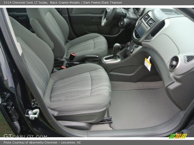 Front Seat of 2014 Sonic LT Sedan