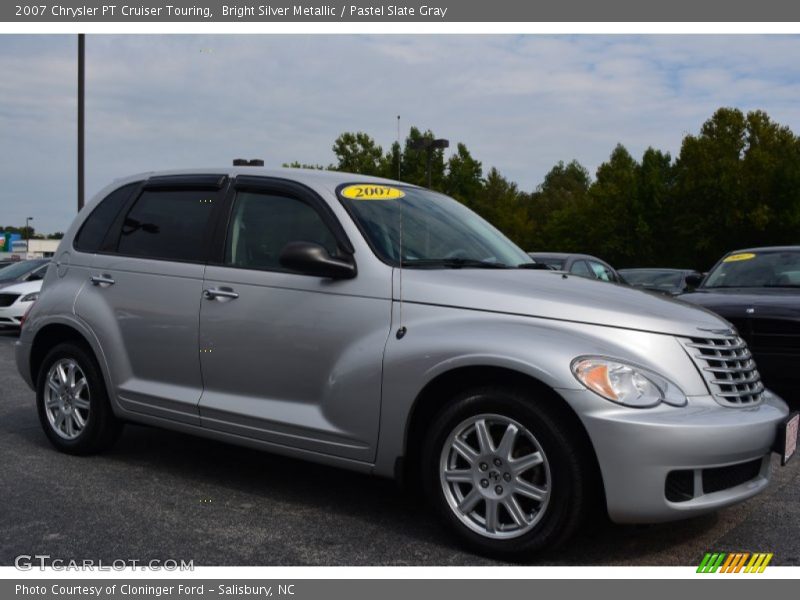 Bright Silver Metallic / Pastel Slate Gray 2007 Chrysler PT Cruiser Touring