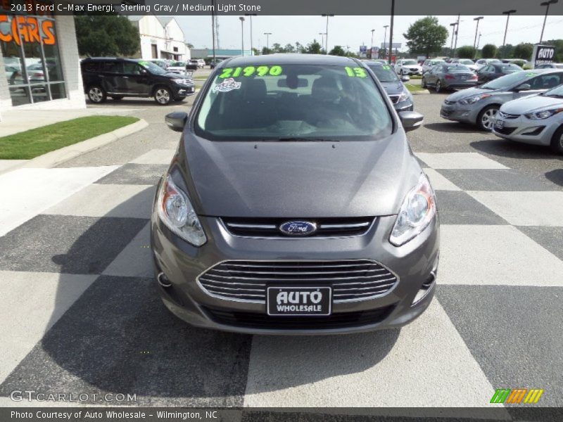 Sterling Gray / Medium Light Stone 2013 Ford C-Max Energi