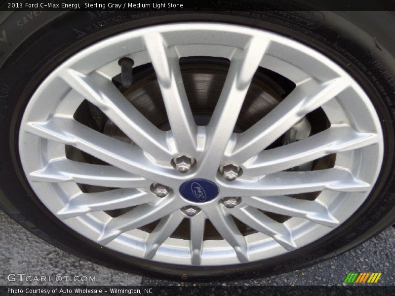 Sterling Gray / Medium Light Stone 2013 Ford C-Max Energi