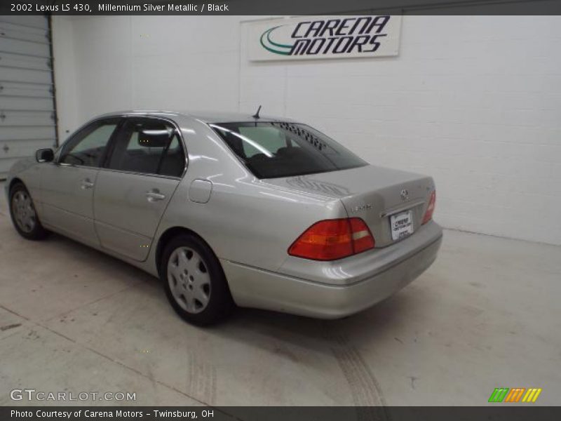 Millennium Silver Metallic / Black 2002 Lexus LS 430