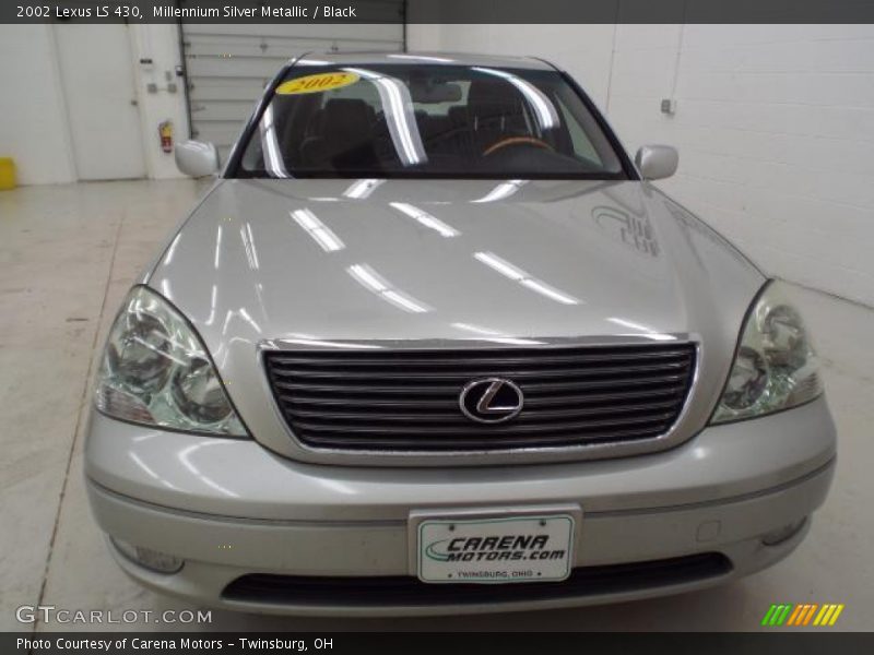 Millennium Silver Metallic / Black 2002 Lexus LS 430