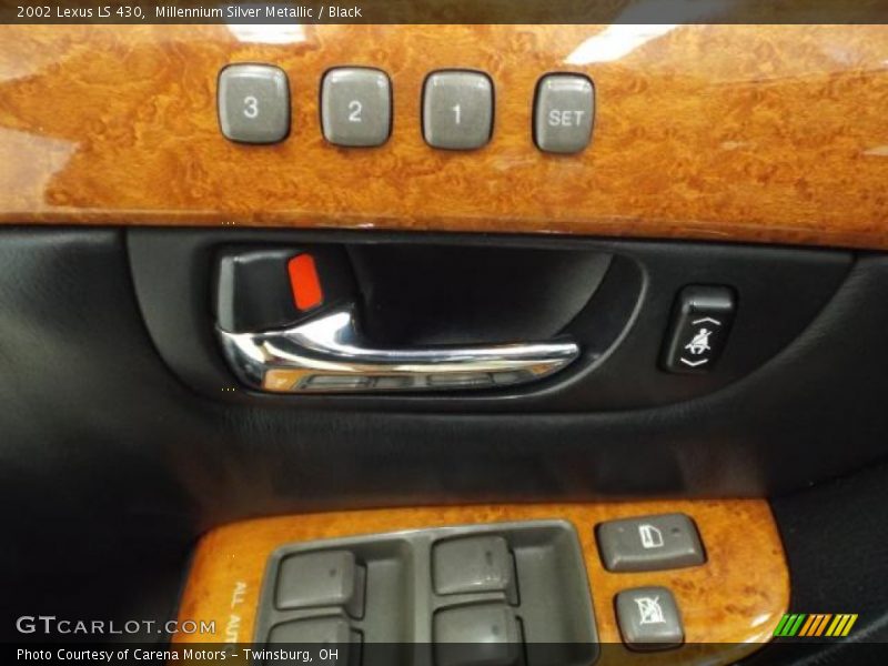 Millennium Silver Metallic / Black 2002 Lexus LS 430