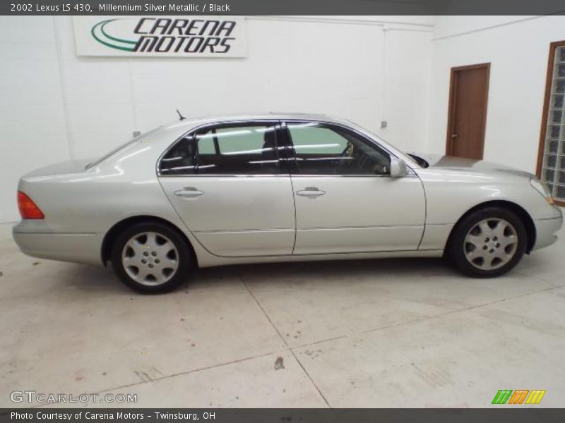 Millennium Silver Metallic / Black 2002 Lexus LS 430