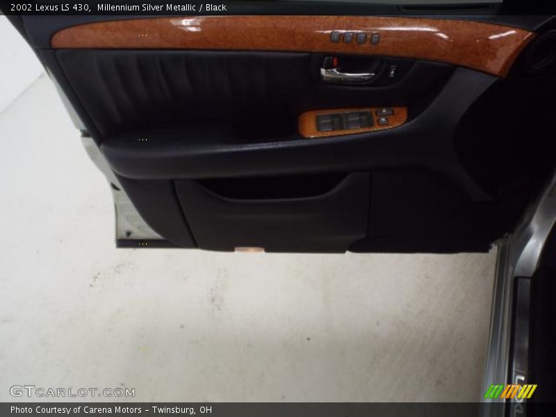 Millennium Silver Metallic / Black 2002 Lexus LS 430