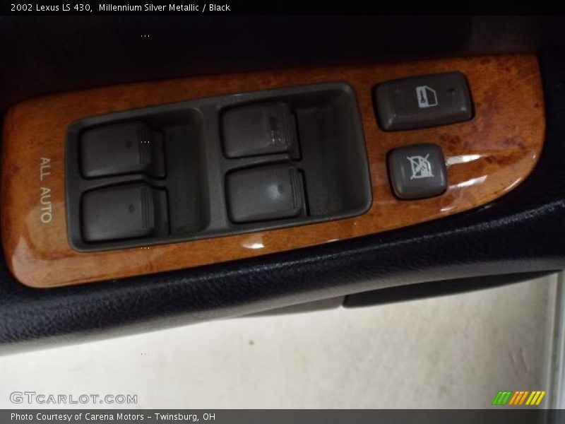 Millennium Silver Metallic / Black 2002 Lexus LS 430