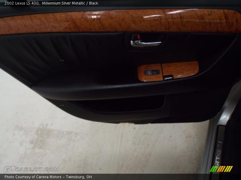 Millennium Silver Metallic / Black 2002 Lexus LS 430