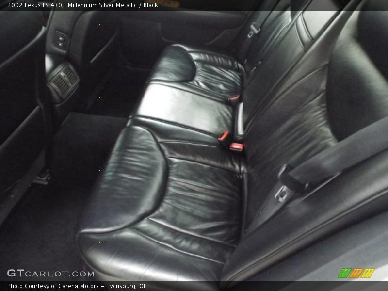 Millennium Silver Metallic / Black 2002 Lexus LS 430
