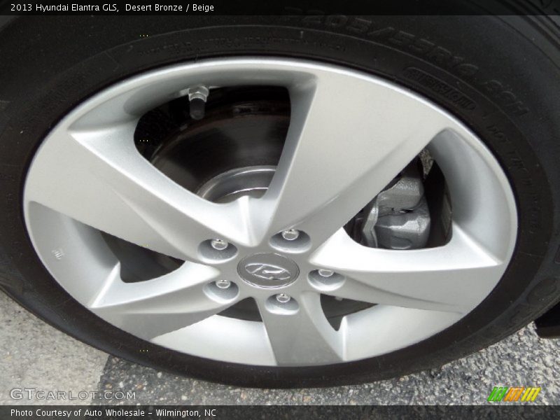 Desert Bronze / Beige 2013 Hyundai Elantra GLS