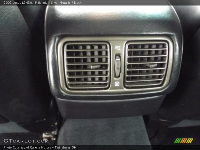 Millennium Silver Metallic / Black 2002 Lexus LS 430