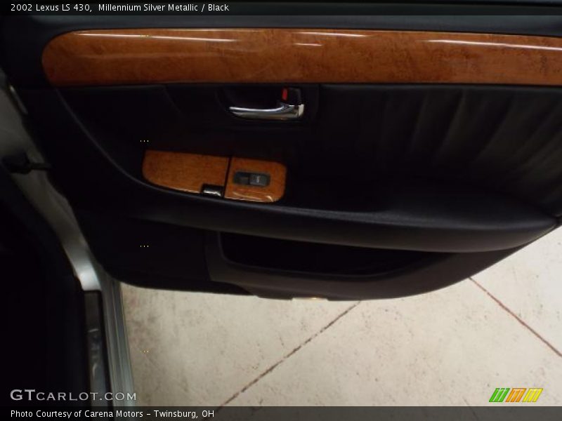 Millennium Silver Metallic / Black 2002 Lexus LS 430