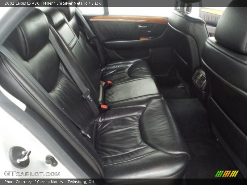 Millennium Silver Metallic / Black 2002 Lexus LS 430