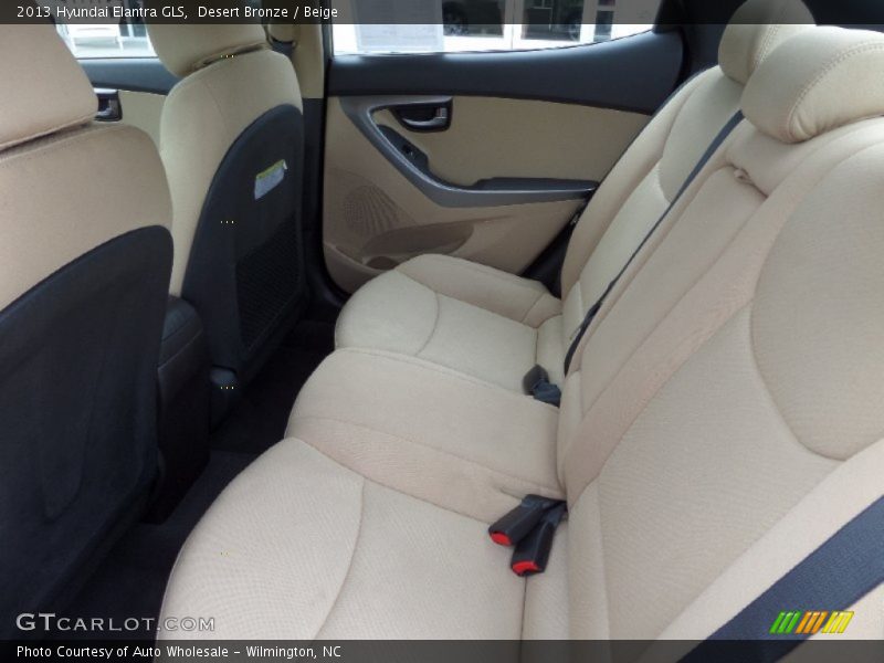 Desert Bronze / Beige 2013 Hyundai Elantra GLS