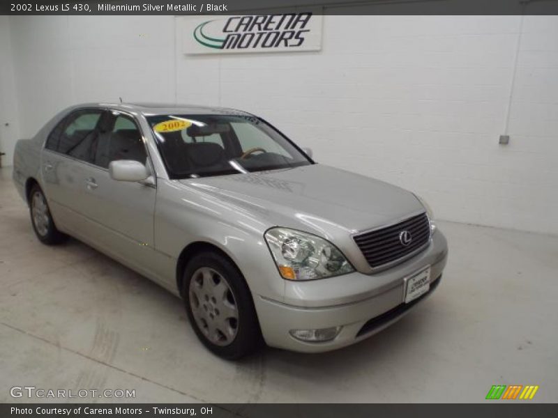 Millennium Silver Metallic / Black 2002 Lexus LS 430
