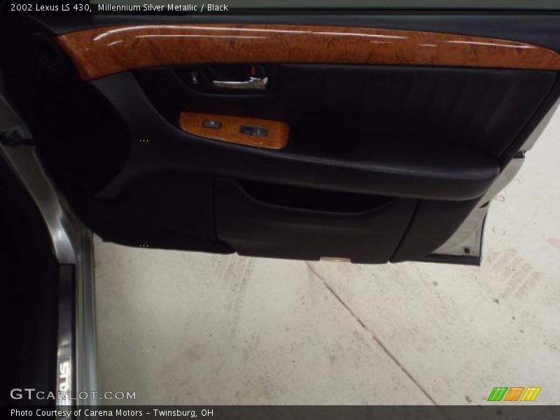 Millennium Silver Metallic / Black 2002 Lexus LS 430