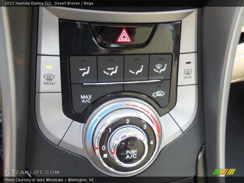 Desert Bronze / Beige 2013 Hyundai Elantra GLS