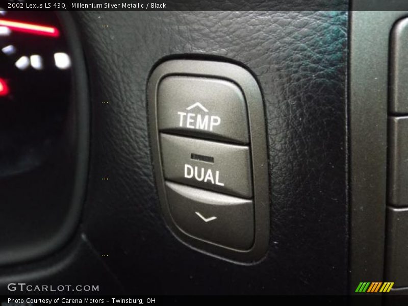 Millennium Silver Metallic / Black 2002 Lexus LS 430