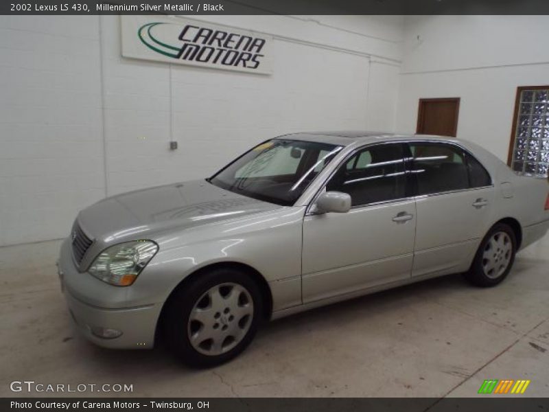 Millennium Silver Metallic / Black 2002 Lexus LS 430