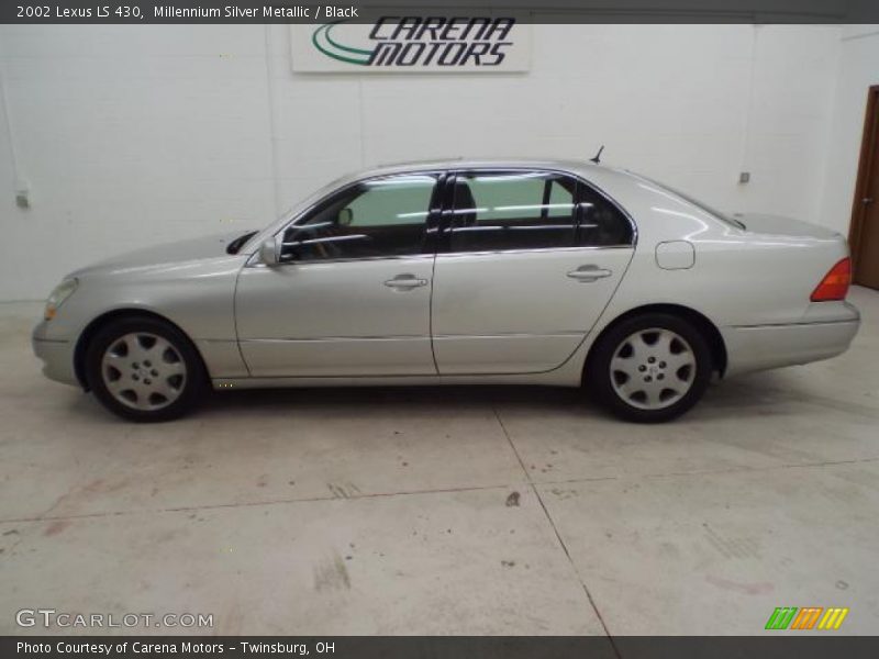Millennium Silver Metallic / Black 2002 Lexus LS 430